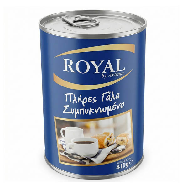 ROYAL ΓΑΛΑ ΕΒΑΠΟΡΕ ΣΥΜΠ/ΝΟ 410gr. (10.1.041)