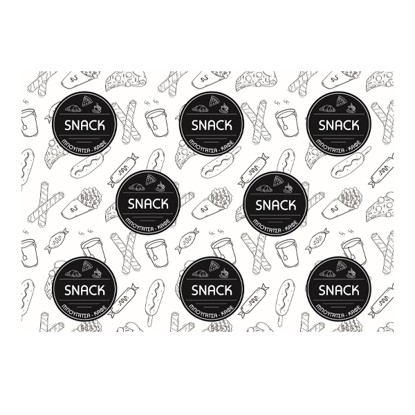 ΡΙΖΟΧΑΡΤΟ ΤΥΠΩΜΕΝΟ (SNACK) (1 ΧΡΩΜΑ) - (35x50cm) - (10kg)