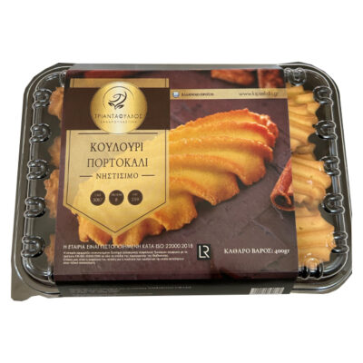 ΤΡΙΑΝΤΑΦΥΛΛΟΣ ΚΟΥΛΟΥΡΙ ΝΗΣΤΙΣΙΜΟ 400gr. - (ΠΟΡΤΟΚΑΛΙ)