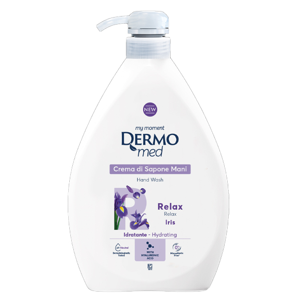 DERMOMED ΚΡΕΜΟΣΑΠΟΥΝΟ 1lt - (IRIS) - (RELAX)