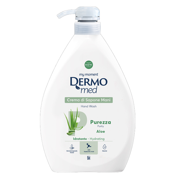 DERMOMED ΚΡΕΜΟΣΑΠΟΥΝΟ 1lt - (ALOE) - (PUREZZA)