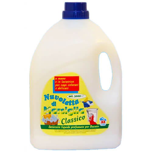 NUVOLETTA ΥΓΡΟ ΠΛΥΝΤ. 3lt - (ΛΕΥΚΟ / MARSIGLIA CLASSIC)