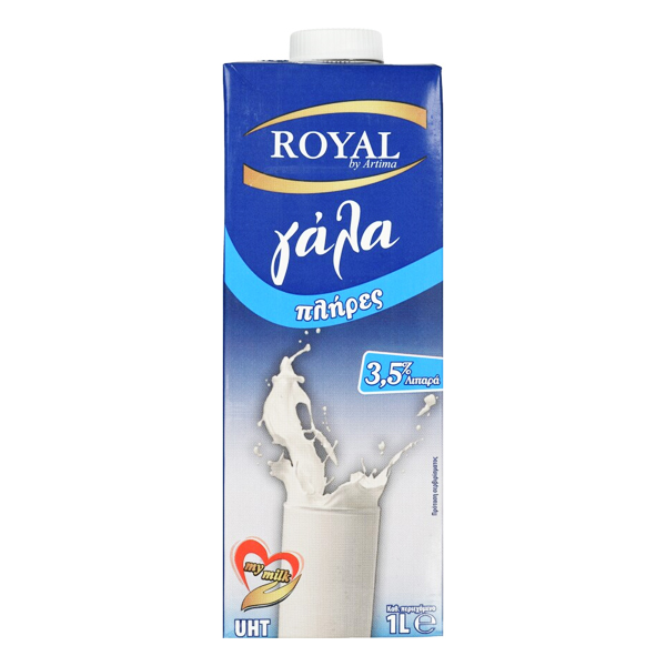ROYAL ΓΑΛΑ 1lit ΠΛΗΡΕΣ - (3,5% ΜΑΚΡΑΣ ΔΙΑΡΚΕΙΑΣ) (10.1.126)
