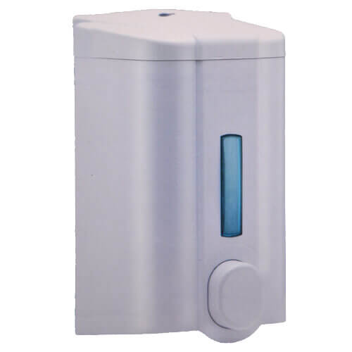 ΣΥΣΚΕΥΗ SOAP DISPENSER ΣΑΠΟΥΝΟΘΗΚΗ 1lit - (ΛΕΥΚΗ) (CISNE) - (S4)