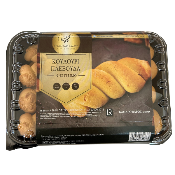ΤΡΙΑΝΤΑΦΥΛΛΟΣ ΚΟΥΛΟΥΡΙ 400gr. - (ΠΛΕΞΟΥΔΑ) (ΝΗΣΤΙΣΙΜΟ)