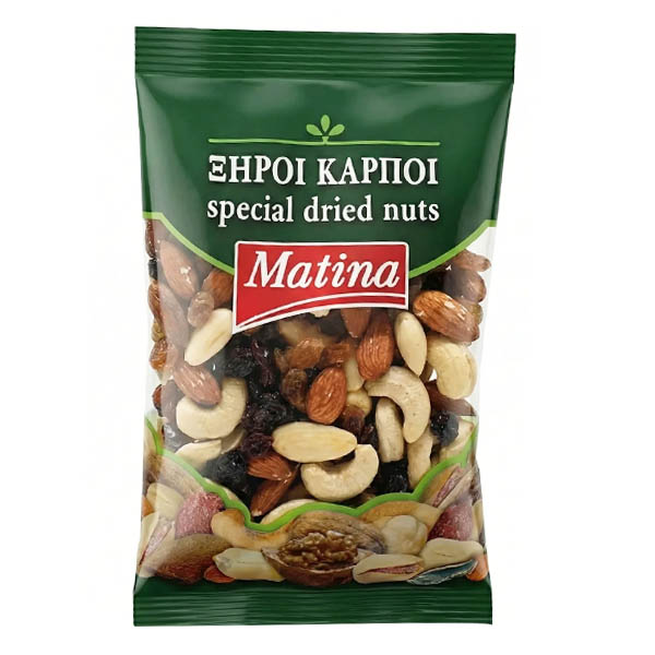 ΜΑΤΙΝΑ ΜΙΞ ΩΜΩΝ ΚΑΡΠΩΝ 180gr. - (ΦΑΚΕΛΟΣ)