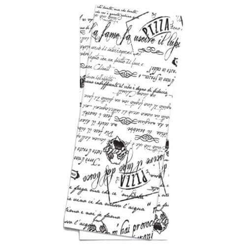 ΚΟΥΒΕΡ ΧΑΡΤΟΠΕΤΣΕΤΑ (38x38cm) - (125τεμ.) (ΜΑΥΡΟ-ΛΕΥΚΟ VINTAGE) (I-0798)