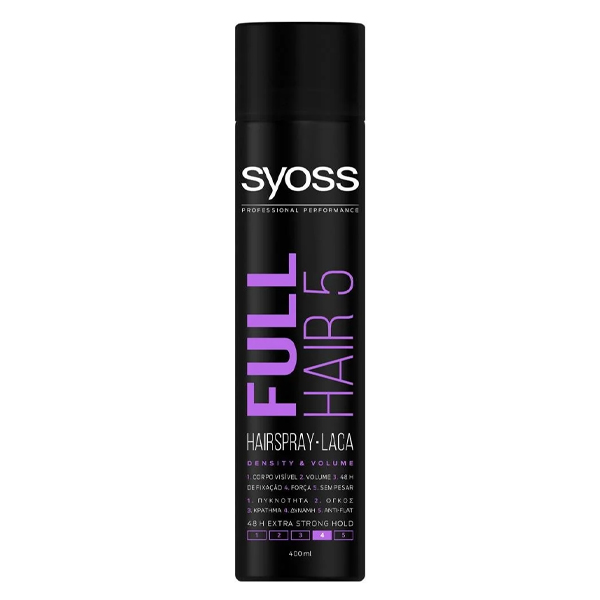 SYOSS HAIR SPRAY 400ml - (No 4) (FULL HAIR 5/ΜΩΒ)