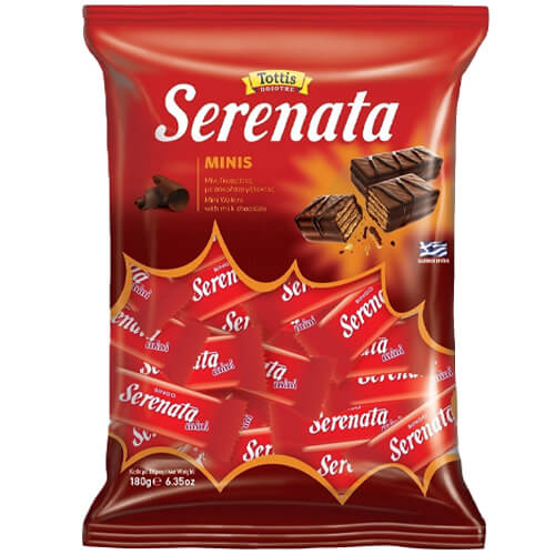 SERENATA ΓΚΟΦΡΕΤΑ MINI 180gr. - (ΣΟΚΟΛΑΤΑ ΓΑΛΑΚΤΟΣ)