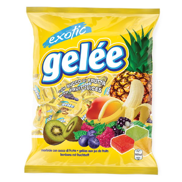 GELLE ΚΑΡΑΜΕΛΕΣ ΖΕΛΕ 400gr. - (EXOTIC)
