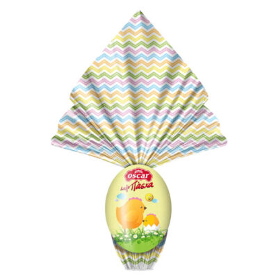 OSCAR ΠΑΣΧΑΛΙΝΟ ΣΟΚΟΛΑΤΕΝΙΟ ΑΥΓΟ 80gr. (+ΔΩΡΟ) - (ΣΟΚΟΛΑΤΑ ΥΓΕΙΑΣ)