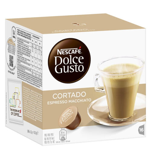 NESCAFE DOLCE GUSTO ESPRESSO (16cups) - (MACCHIATO CORTADO)