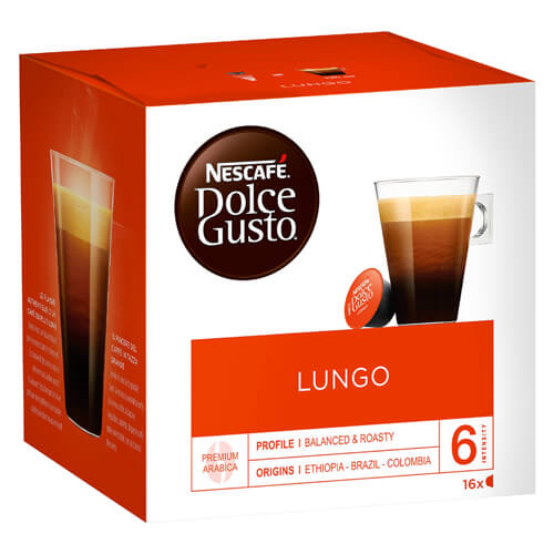 NESCAFE DOLCE GUSTO (16cups) - (LUNGO)