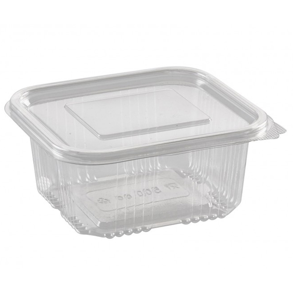 ΘΗΚΗ ΤΕΤΡΑΓΩΝΗ 500gr. (FT208-500) - 50τεμ . - (LUX PLAST)