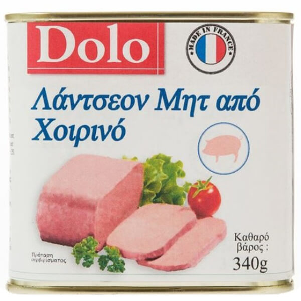 DOLO LUNCHEON ΜΕΑΤ 340gr. - (ΧΟΙΡΙΝΟ)