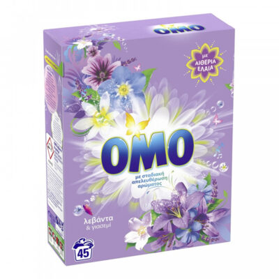 OMO ΣΚΟΝΗ ΠΛΥΝΤΗΡΙΟΥ 45μεζ. (2,520kg) - (ΛΕΒΑΝΤΑ ΚΑΙ ΓΙΑΣΕΜΙ)