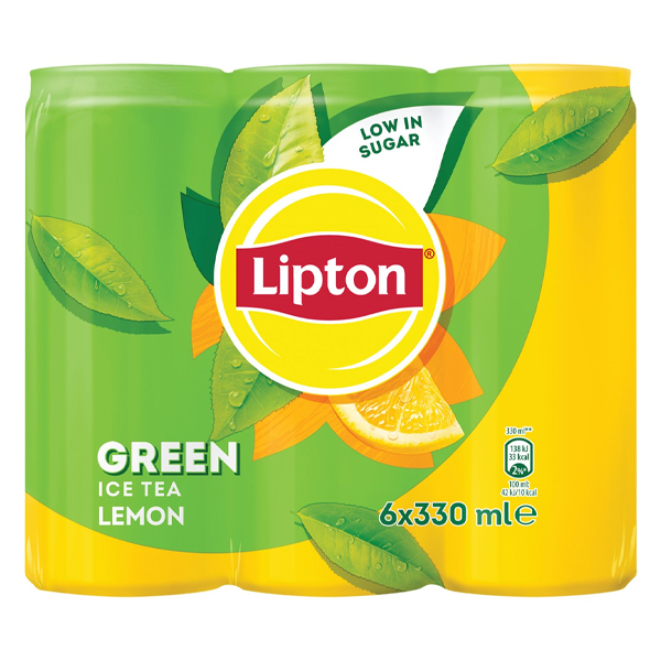 LIPTON ICE TEA (6x330ml) - (ΠΡΑΣΙΝΟ)