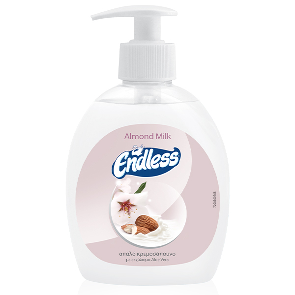 ENDLESS CREAM ΚΡΕΜΟΣΑΠΟΥΝΟ ΑΝΤΛΙΑ 300ml - (ALMOND)