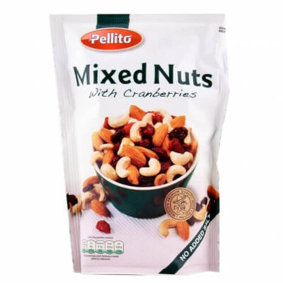 PELLITO ΞΗΡΟΙ ΚΑΡΠΟΙ MIX 150gr. - (WITH CRANBERRIES)