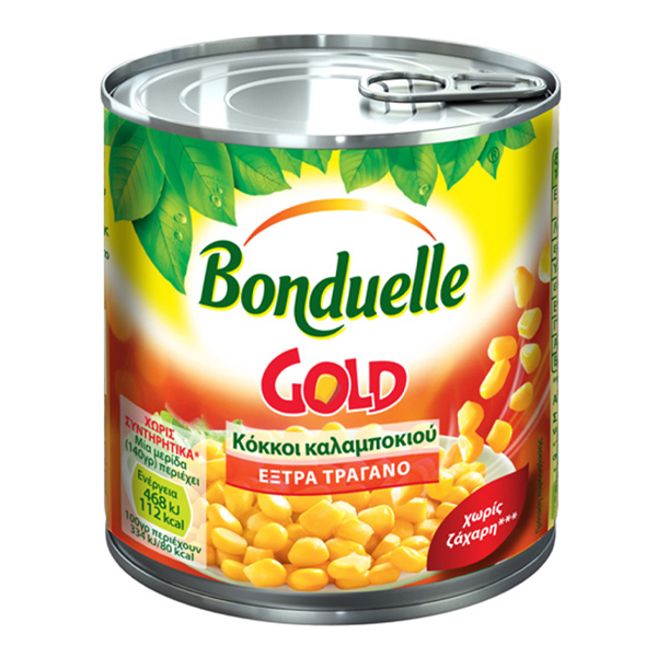 BONDUELLE ΚΑΛΑΜΠΟΚΙ GOLD 340gr. - (ΕΞΤΡΑ ΤΡΑΓΑΝΟ)