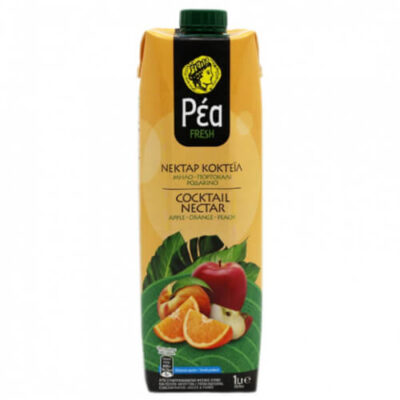 ΡΕΑ ΧΥΜΟΣ 1 lit - (ΜΗΛΟ-ΠΟΡΤΟΚΑΛΙ-ΡΟΔΑΚΙΝΟ ΦΡΟΥΤΟΠΟΤΟ)