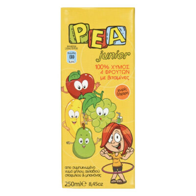 ΡΕΑ ΧΥΜΟΣ 250ml - (JUNIOR ΚΙΤΡΙΝΟ 100% ΦΥΣΙΚΟΣ)