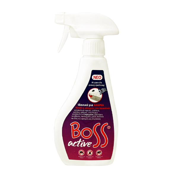 BOSS  ACTIVE SPRAY ΑΠΩΘΗΤΙΚΟ ΓΙΑ ΑΚΑΡΕΑ 300ml