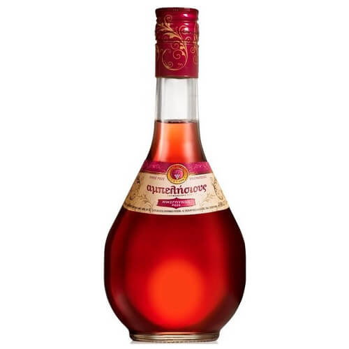 ΑΜΠΕΛΗΣΙΟΥΣ 250ml vol 11% - (ΗΜΙΓΛΥΚΟΣ ΕΡΥΘΡΟΣ)