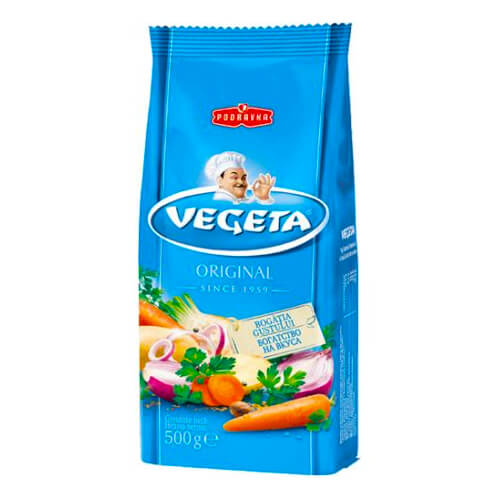 VEGETA ΓΕΥΣΤΙΚΟ ΚΑΡΥΚΕΥΜΑ ΤΡΟΦΙΜΩΝ   500gr