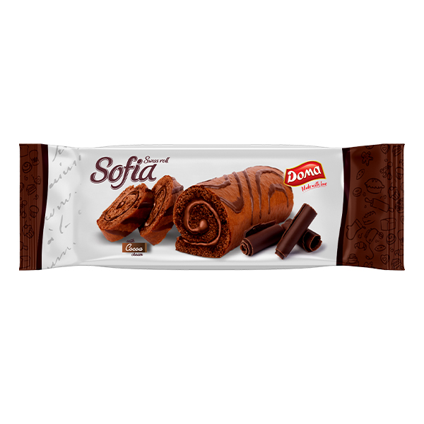 DOMA SOFIA SWISS ROLL 200gr - (ΓΕΜΙΣΗ ΚΑΚΑΟ)