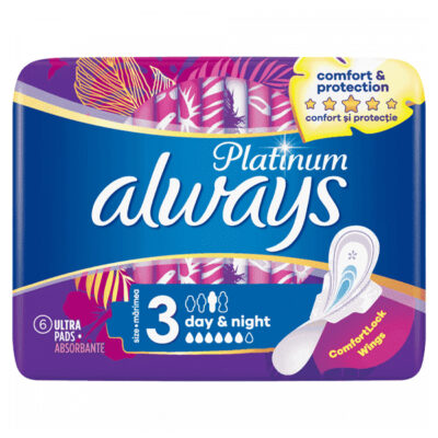 ALWAYS ΣΕΡΒΙΕΤΕΣ ULTRA PLATINUM  6τεμ. - (NIGHT)