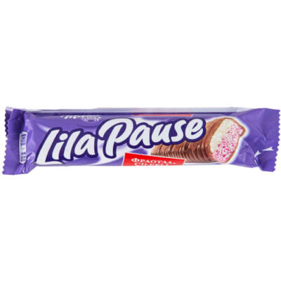 MILKA LILA PAUSE 34gr - (ΦΡΑΟΥΛΑ) (25x34gr)