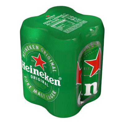 HEINEKEN ΜΠΥΡΑ ΚΟΥΤΙ 500ml (4x500ml)