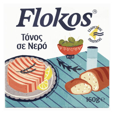 FLOKOS ΤΟΝΟΣ 160gr. - (ΣΕ ΝΕΡΟ)