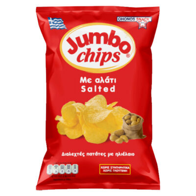 JUMBO CHIPS 50gr. - (ΑΛΑΤΙ) (χωρίς γλουτένη) (84094-1)