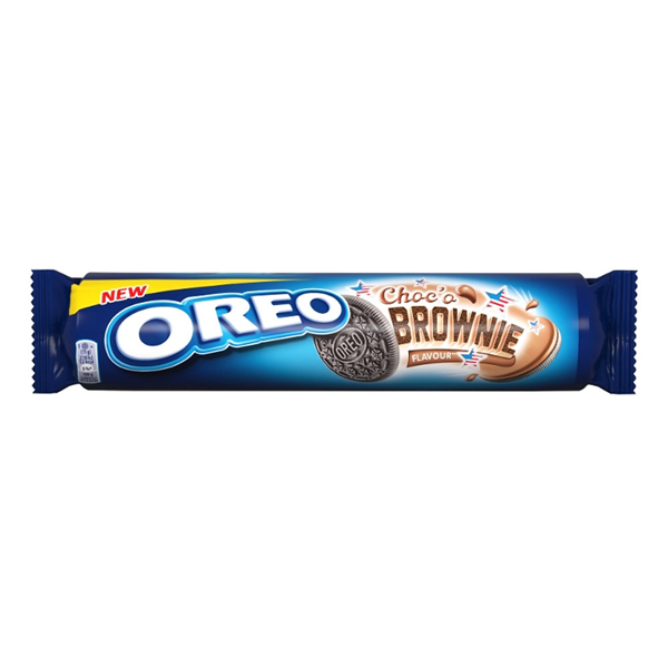 OREO ΜΠΙΣΚΟΤΑ 154gr - (BROWNIE)
