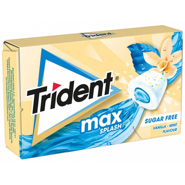 TRIDENT LONG LASTING (16x22gr.) - (ΒΑΝΙΛΙΑ ΚΑΙ ΜΕΝΤΑ)