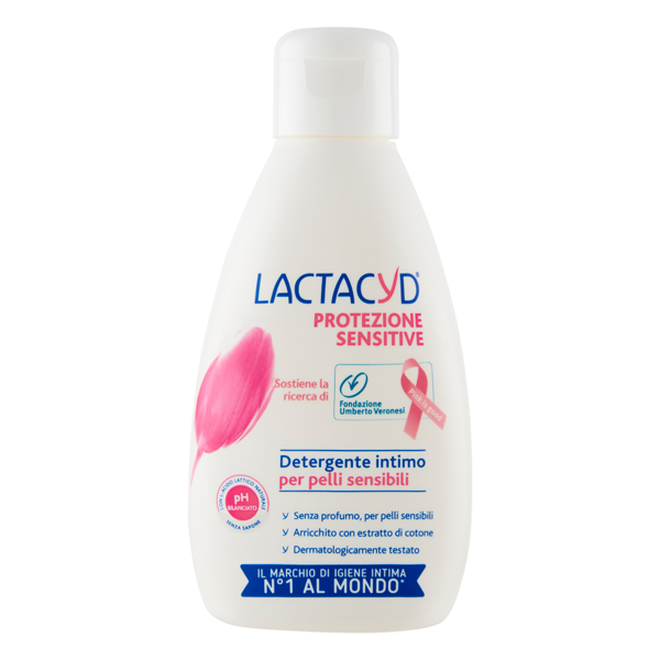 LACTACYD ΓΙΑ ΕΥΑΙΣΘΗΤΕΣ ΠΕΡΙΟΧΕΣ 200ml - (PROTEZIONE SENSITIVE)