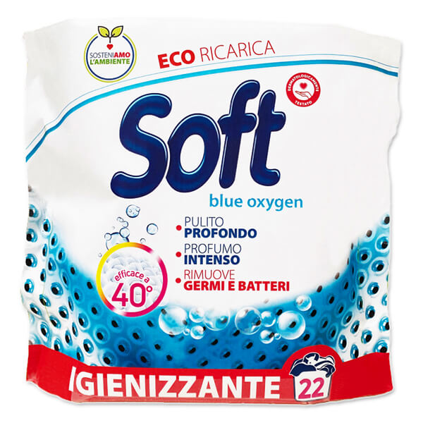 SOFT ΣΚΟΝΗ ΠΛΥΝΤΗΡΙΟΥ  22μεζ. (1,1kg) - (BLUE OXYGEN)
