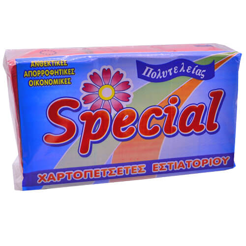 ΚΡΙΝΟΣ ΧΑΡΤ/ΤΑ SPECIAL 1Φ (24x24cm) - (ΚΟΚΚΙΝΗ) (500τεμ)