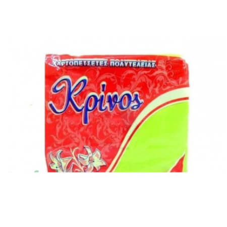 ΚΡΙΝΟΣ ΧΑΡΤ/ΤΑ SPECIAL 1Φ (24x24cm) - (ΛΑΧΑΝΙ) (500τεμ)