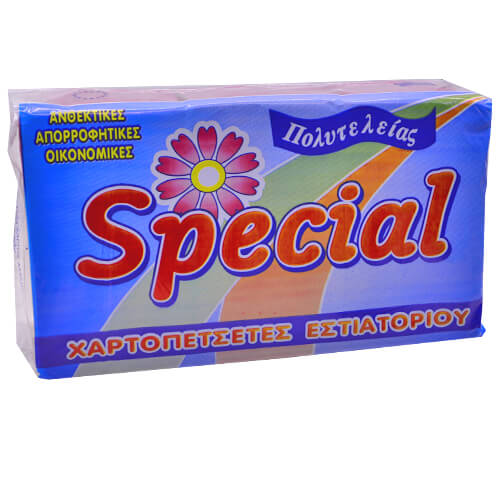 ΚΡΙΝΟΣ ΧΑΡΤ/ΤΑ SPECIAL 1Φ (24x24cm) - (ΜΠΟΡΝΤΩ) (500τεμ)