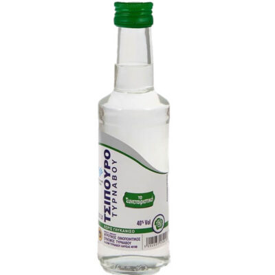 ΤΣΙΠΟΥΡΟ ΤΥΡΝΑΒΟΥ 200ml - (ΧΩΡΙΣ ΓΛΥΚΑΝΙΣΟ) (vol 40%)