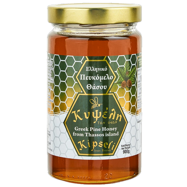 ΚΥΨΕΛΗ ΜΕΛΙ ΘΑΣΟΥ 900gr. - (ΠΕΥΚΟ)
