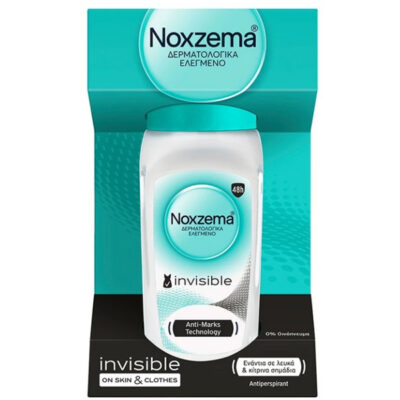 NOXZEMA ROLL-ΟΝ 50ml - (INVISIBLE HER) (ΓΥΑΛΙΝΟ)