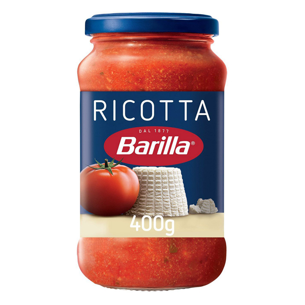 BARILLA SUGO RICH 400gr - (RICOTTA)