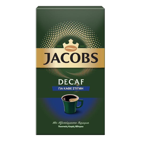 JACOBS ΚΑΦΕΣ ΦΙΛΤΡΟΥ 250gr. - (DECAF)