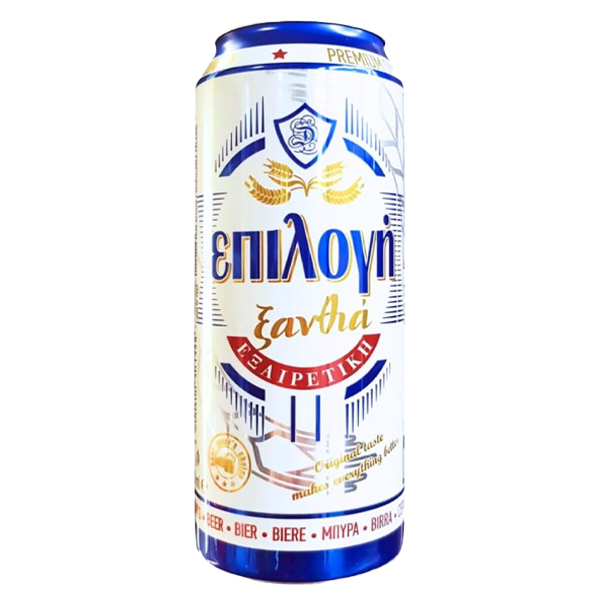 ΕΠΙΛΟΓΗ ΜΠΥΡΑ 500ml vol 4% - (ΚΟΥΤΙ) (ΞΑΝΘΙΑ)