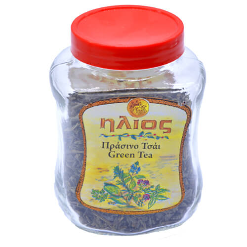 ΗΛΙΟΣ ΤΣΑΙ ΠΡΑΣΙΝΟ 90gr. - (ΓΥΑΛΙΝΟ ΒΑΖΟ)