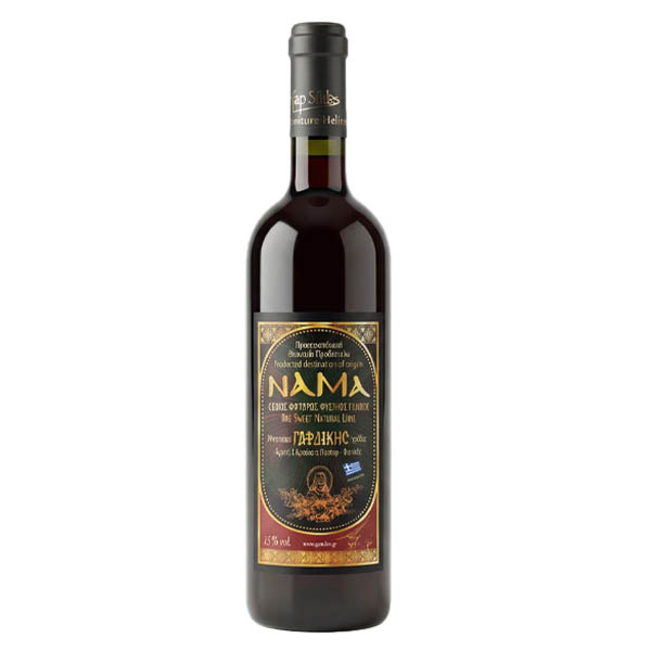 ΝΑΜΑ ΓΑΡΔΙΚΗΣ ΟΙΝΟΣ 375ml - (ΕΡΥΘΡΟΣ ΓΛΥΚΟΣ)